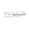 19.2 2C115560JA Parabolic Leaf Spring For Ford Commercial Vehicle Suspension 2C115560JA Parabolic Leaf Spring For Ford Commercial Vehicle Suspension